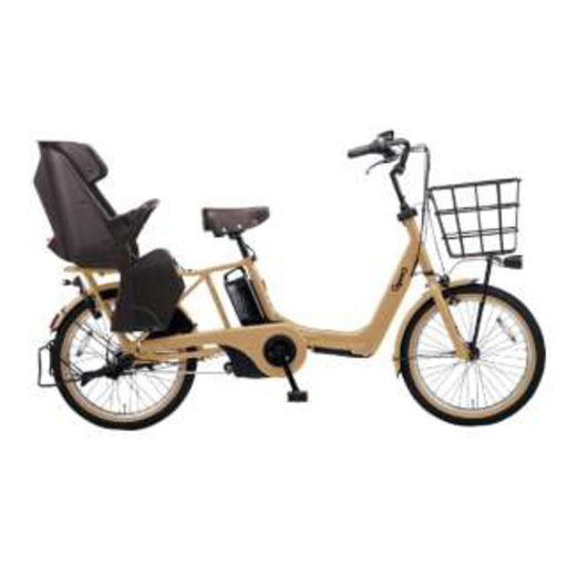 電動自転車　パッと見高いのは訳があります！ほぼ新品バッテリー付き！電動アシスト　電動アシスト自転車ギュット・アニーズのハニーブラウン！