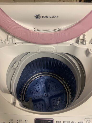 10末まで値下げ　動作良好　洗濯機　乾燥機能付き　SHARP　6.0㎏　2013年　清掃済み　No.98