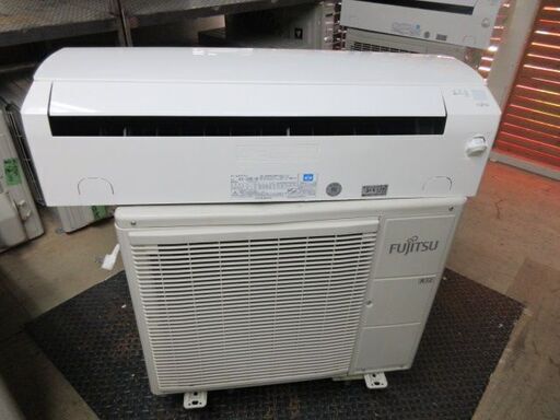 K02503　富士通　中古エアコン　主に10畳用　冷2.8kw ／ 暖3.6kw