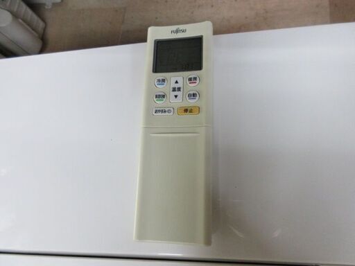 K02503　富士通　中古エアコン　主に10畳用　冷2.8kw ／ 暖3.6kw