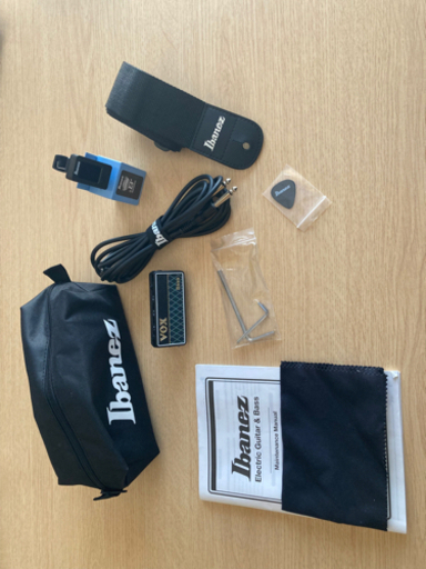 GIO Ibanez ベース 4弦 エレキベース 木目 VOXベース用ヘッドホン