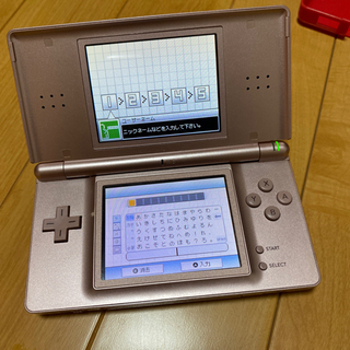 決まりました！ニンテンドーDS lite ピンク　カセット付き