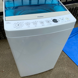 お薦め品‼️激安‼️分解洗浄済み‼️ハイアール洗濯機4.5kg 2019年