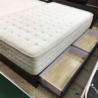愛品館八千代店】ニトリ 錦之堂 セミダブルベッド Nスリーププレミアム 