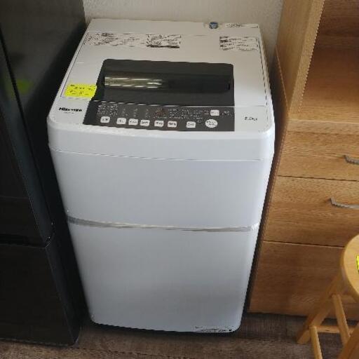 洗濯機　5.5キロ　2019年型
