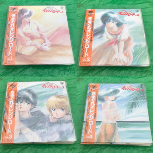 きまぐれオレンジロード TVシリーズ ビデオディスク化 全12弾 まとめ売りレーザーディスク 当時物 高田明美
