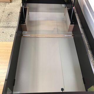 愛品館八千代店】ニトリ 跳上式シングルベッド ②【愛八BD】
