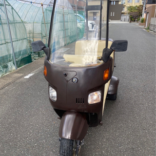 ノーヘル・二人乗り・高速道路走行可！！軽二輪登録キャノピー