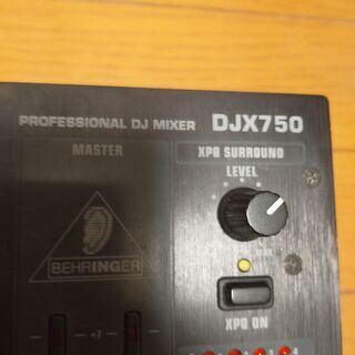 ベリンガー DJミキサー BPMカウンター 5ch エフェクト DJX750