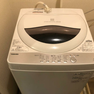 TOSHIBA  洗濯機   AW-5G6   2018年製