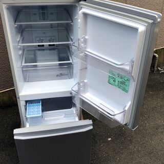 ⑱【6ヶ月保証付・税込み】三菱 146L 2ドア冷蔵庫 MR-P15E シルバー 19