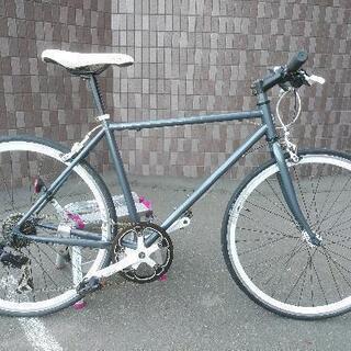 整備点検済！防犯登録料込み。札幌市内配達無料中古OSSO460サイズ　ダークグレー？