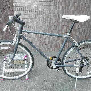 整備点検済！防犯登録料込み。札幌市内配達無料中古OSSO460サイズ　ダークグレー？