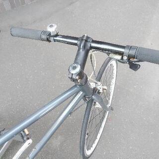 整備点検済！防犯登録料込み。札幌市内配達無料中古OSSO460サイズ　ダークグレー？