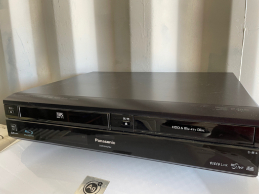 ♪Panasonic DIGA VHS一体型ブルーレイディスクレコーダー名前長。