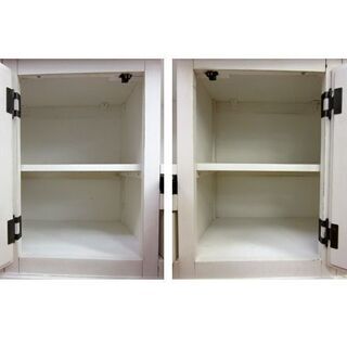 アンティーク調 TVボード 幅：170cm テレビ台 ホワイト ヴィンテージ加工 フレンチ インテリア 札幌市 厚別店 