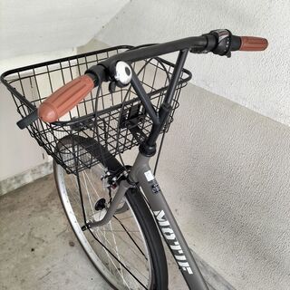 【新品同様】マルイシ モチーフV 2021年モデル 27インチ 外装6段変速 オートライト シティサイクル MOTP276B  