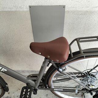 【新品同様】マルイシ モチーフV 2021年モデル 27インチ 外装6段変速 オートライト シティサイクル MOTP276B  