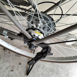 【新品同様】マルイシ モチーフV 2021年モデル 27インチ 外装6段変速 オートライト シティサイクル MOTP276B  