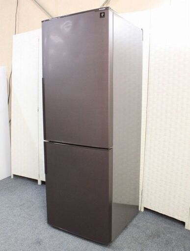 【レビューで送料無料】 シャープ 2ドア冷凍冷蔵庫 271L ボトムフリーザー SJ-PD27C-T ブラウン系 2017年製 SHARP 冷蔵庫 中古家電 店頭引取歓迎 R4143) 冷蔵庫