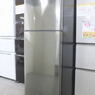 シャープ メタリック ステンレス 2ドア冷凍冷蔵庫 225L SJ-D23D-S ...