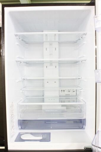 三菱 3ドア冷凍冷蔵庫 365L MR-CX37C-BR グロッシーブラウン 2018年製