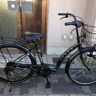Welby[ウェルビー]FERMO(フェリモ)26吋 ファッションサイクル 外装6段/マットブラック