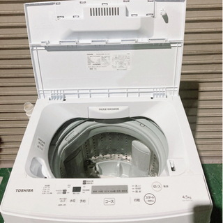 【美品!!】TOSHIBA 2020年製 4.5kg 15,000！！