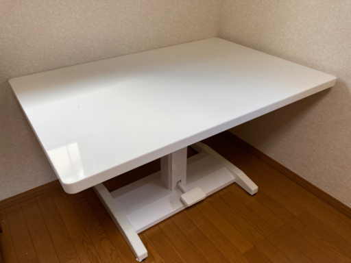 【昇降式】テーブル　高さ調整可能