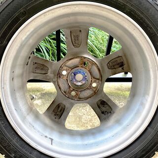 ヨコハマタイヤアイスガードIG30 155/65R/14 15年製＆社外アルミホイール 14×4 1/2J オフセット+45 NBOX NWGN NONEなど 手渡し可 ヨコハマタイヤアイスガードIG30 155/65R/14 15年製＆社外アルミ
