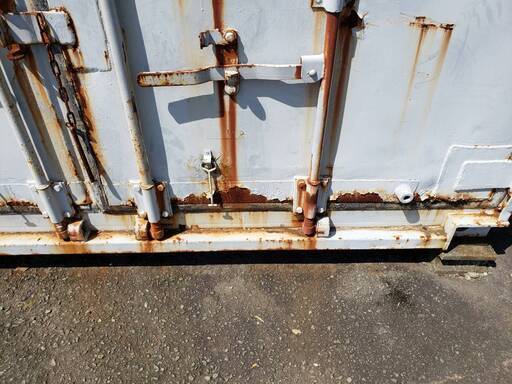 輸送コンテナ② 30フィート？ 保管庫 引取限定