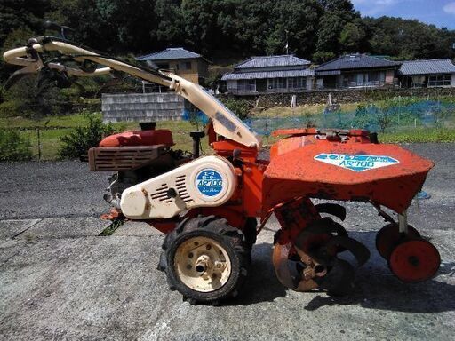 畝上げ機　オーレックエースローターAR700　実働！！　OHV ガソリンエンジン7馬力！パワーあり！！