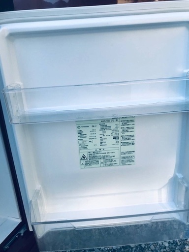♦️EJ1272番AQUAノンフロン冷凍冷蔵庫 【2016年製】