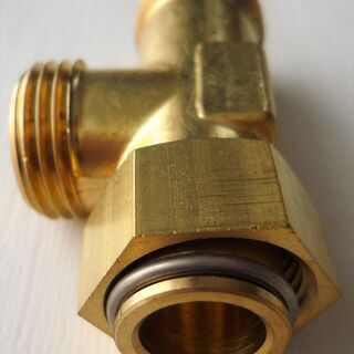 ☆給湯分岐管 G1/2 28個セット◆工具不要の給水・給湯用銅管継手