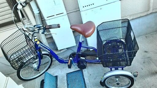 大人用電動アシスト三輪車