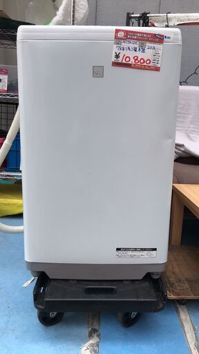 ☆中古 激安！！￥10,800！！HITACHI　日立　7kg洗濯機　2016年製　【BBI134】