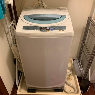 【お譲り先決まりました】日立縦型洗濯機　5kg　無料でお譲りします