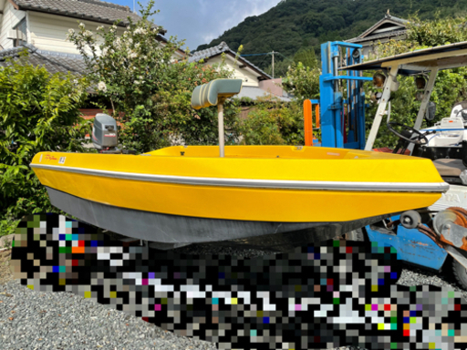 バスボート トップガン450 50馬力 琵琶湖やダムなどに