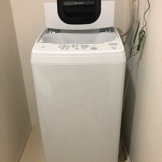 【ネット決済】洗濯機　2021年　保証書付き　HITACHI 5kg