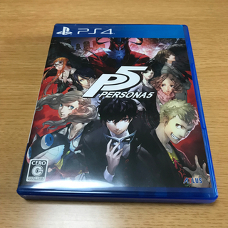 【値下げ】PS4ゲームソフト/ペルソナ5