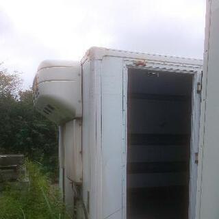 【香取市山之辺】【税込み160000円です】No.B-22 (ワイド幅・横扉付き) 保冷コンテナ 長さ約610cm×幅245cm×高さ240cmくらい 配送可 香取市山之辺】【税込み160000円です】No.B-22 (ワイド幅・横扉付き