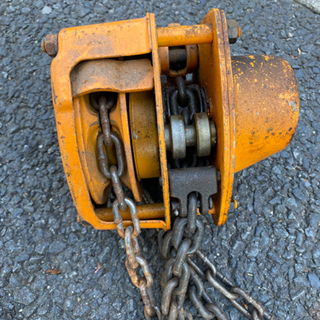 手動チェーンブロック 1t/1000kg KITO CORP キトーM3 揚程2.5m