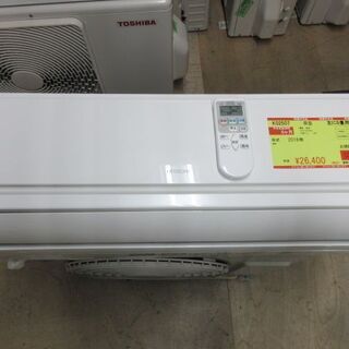 K02507　日立　中古エアコン　主に6畳用　冷2.2kw ／ 暖2.2kw