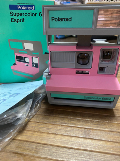 Polaroid Supercolor 635 Esprit ポラロイド スーパーカラー635 エスプリ 未使用品 インスタントカメラ