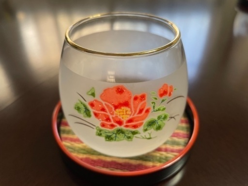 花柄コップ5個セット (ayukawa) 千葉の食器《コップ、グラス》の中古あげます・譲ります｜ジモティーで不用品の処分