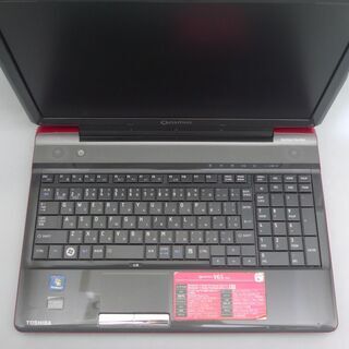 赤色 ノートパソコン 中古良品 15型ワイド 東芝 dynabook V65/86L Core