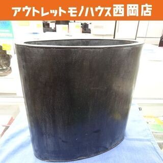 ブリキ 傘立て 花瓶 幅34.5㎝ インテリア雑貨 用途様々 西岡店