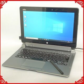 日本製 超高速SSD 中古美品 タブレット フルHD 11.6型 富士通 Q665/L 第5世代 CoreM 4GB 無線LAN Wi-Fi Bluetooth Windows10 Office 日本製 超高速SSD 中古美品 タブレット フルHD 11.6型 富士通 Q665/L