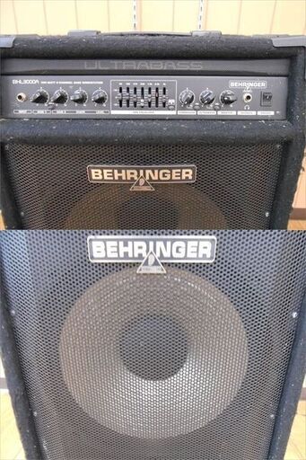 BEHRINGER ベリンガー ULTRABASS BXL3000A ベースアンプ 音出し確認