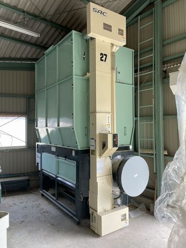 【SOLD OUT】【引き取り限定】 三重県伊賀市 静岡製機 乾燥機 ドライゴン SAC-G27 シズオカ 27石 ３相200V　60Hz地域使用【農機具でっく】【三重】【その他】 SOLD OUT】【引き取り限定】 三重県伊賀市 静岡製機 乾燥機 ドライゴン